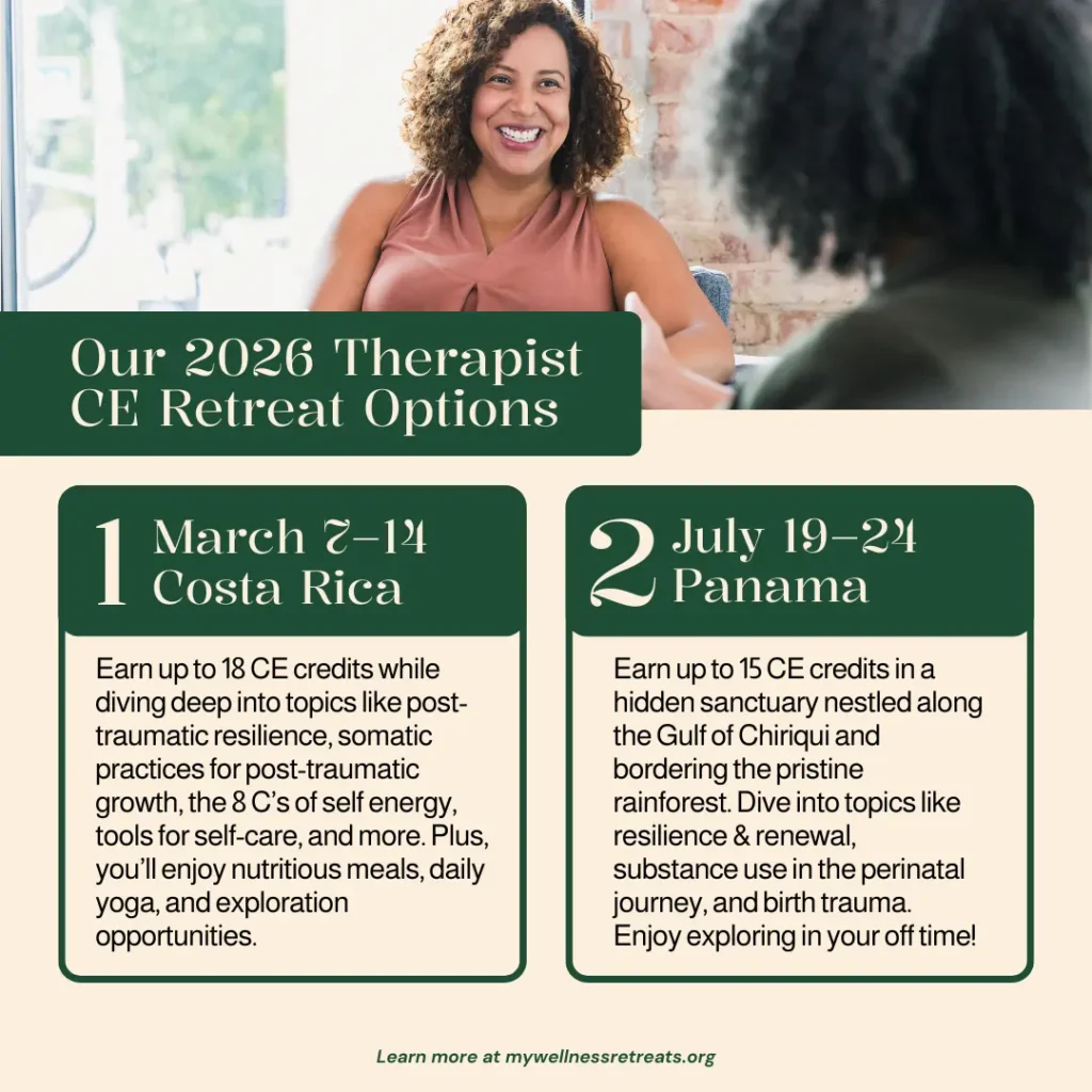 2026 Therapist CE retreat options